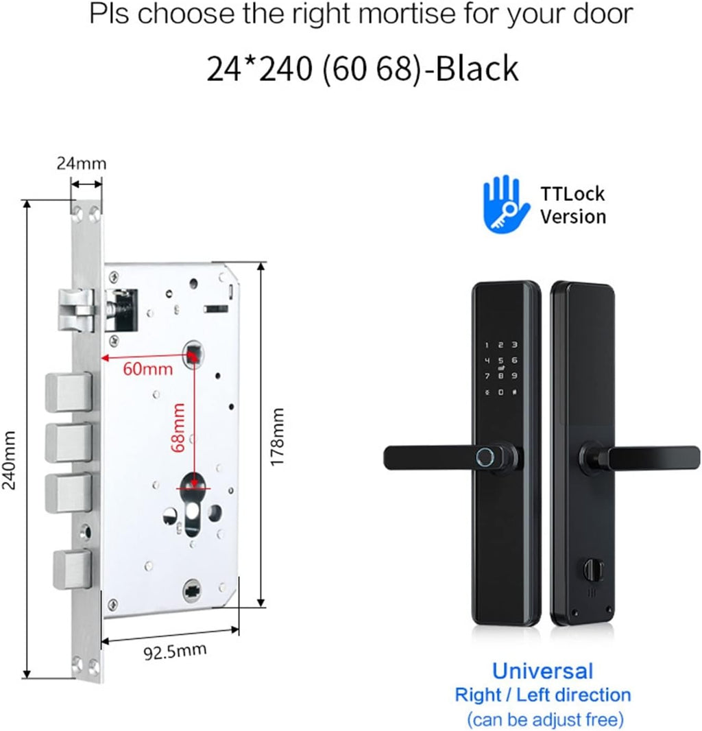 MOES Smart Door Lock  Secure Your Home with Remote Access