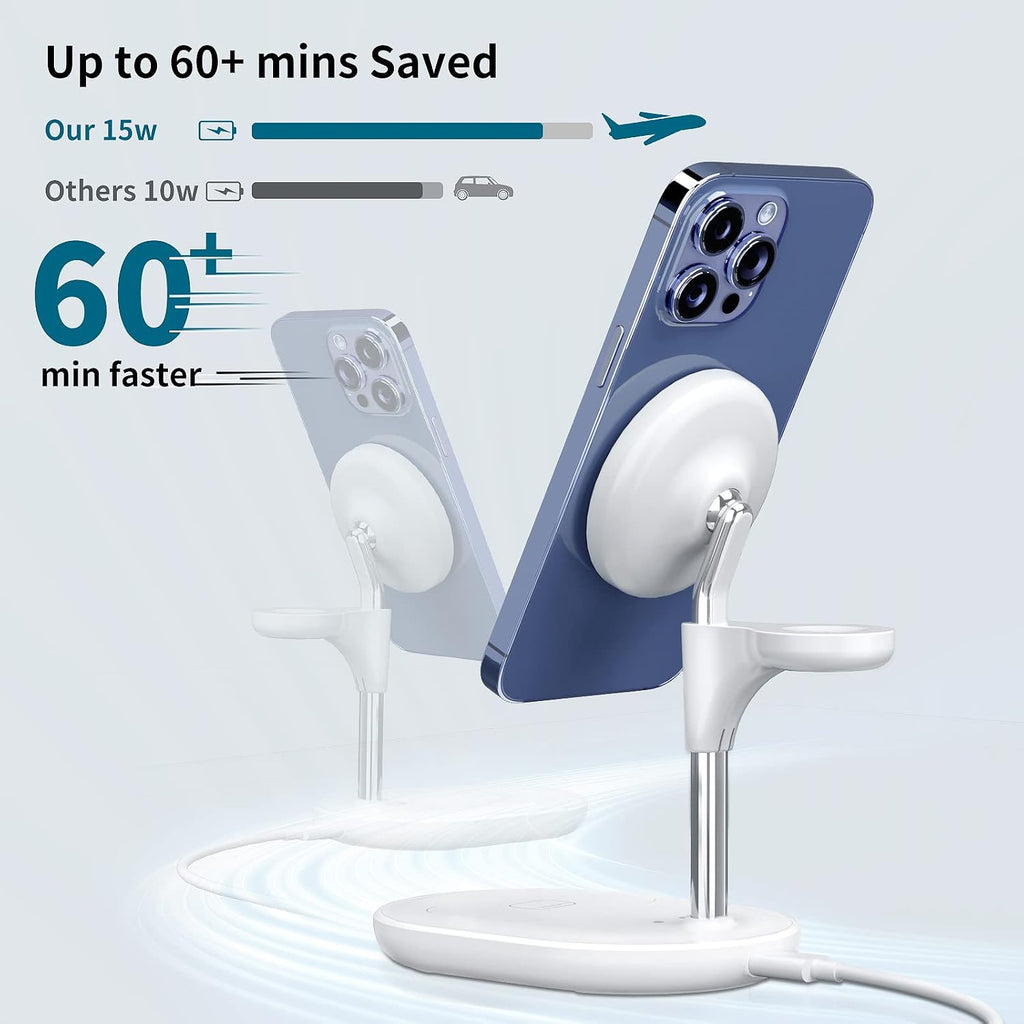 Multifunction Wireless Charger Fast Charging Station 