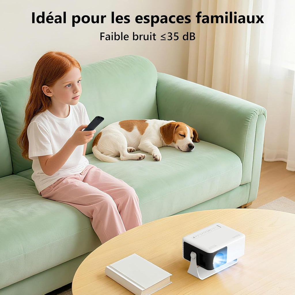 Portable Mini Projector HD Home Theater for Family Entertainment