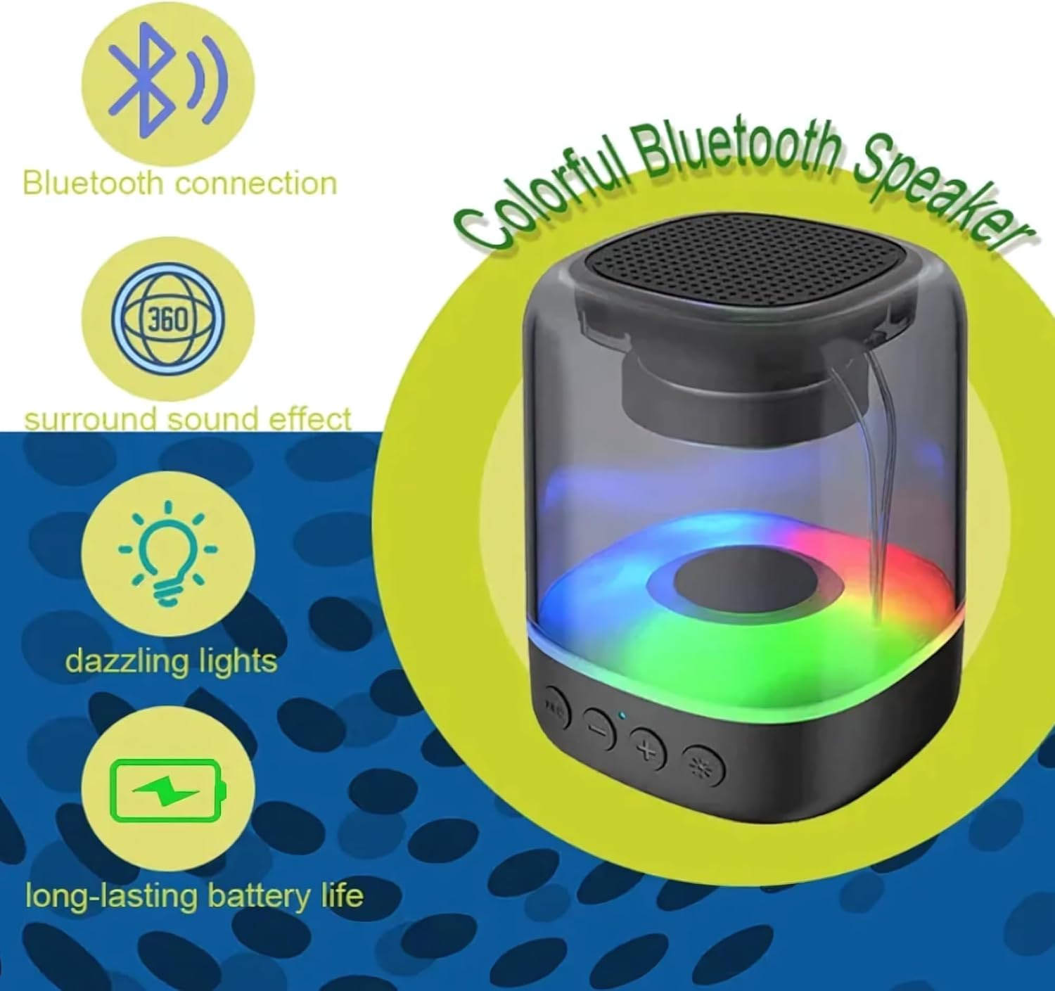 LED Bluetooth Speaker