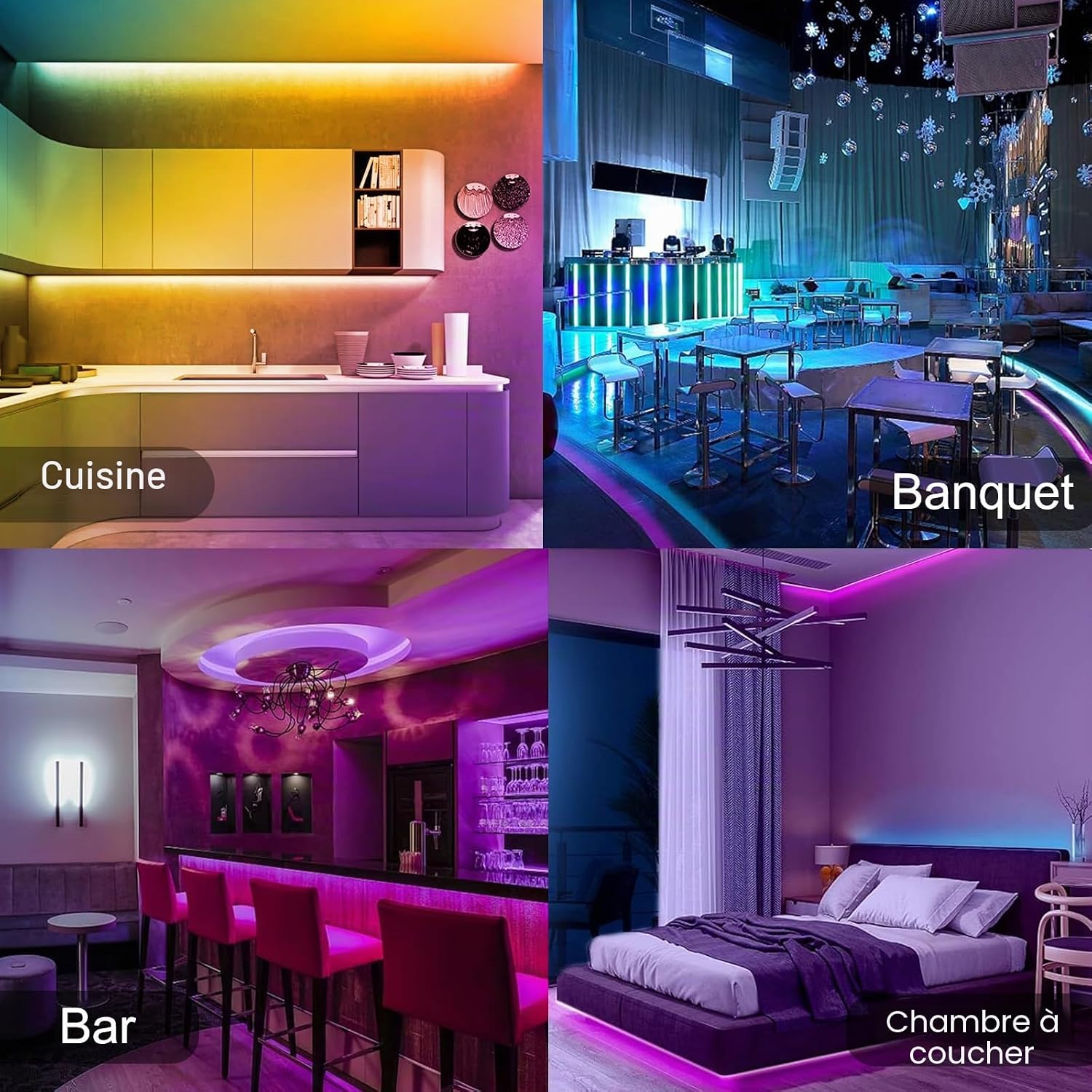 RGB LED Strip Light  Instant Ambient Lighting