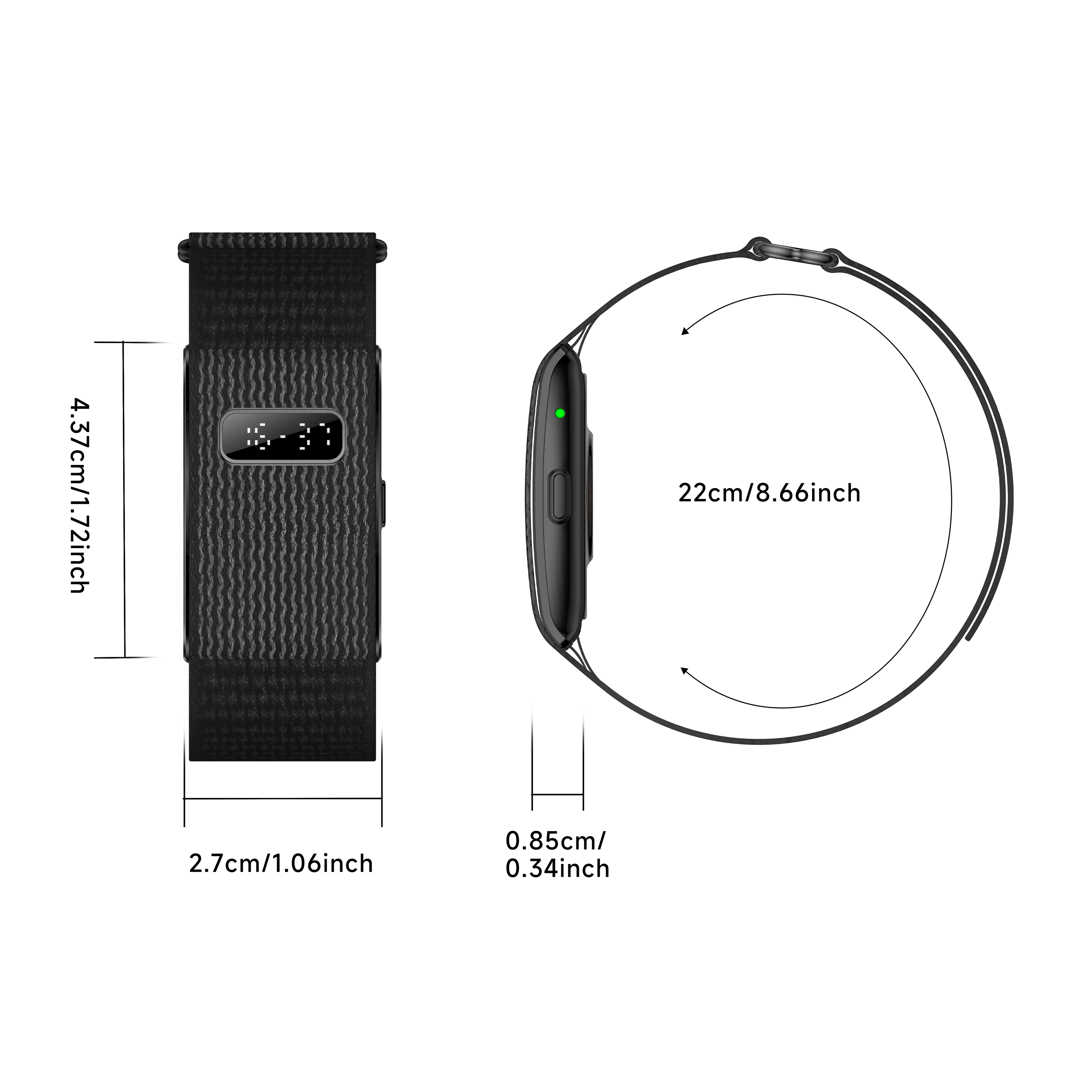 Kayrox Pro Smart Watch Elegant Fitness & Health Tracker