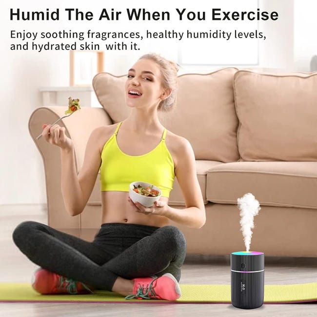 Mini USB Humidifier Portable Air Purifier & Mist Diffuser