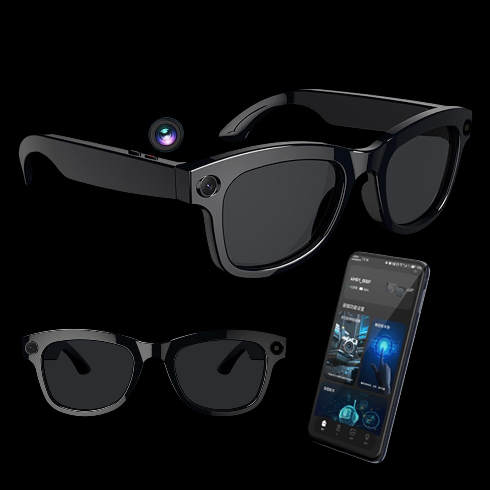Lenovo AI 4K Smart Glasses Stylish Wearable Technology