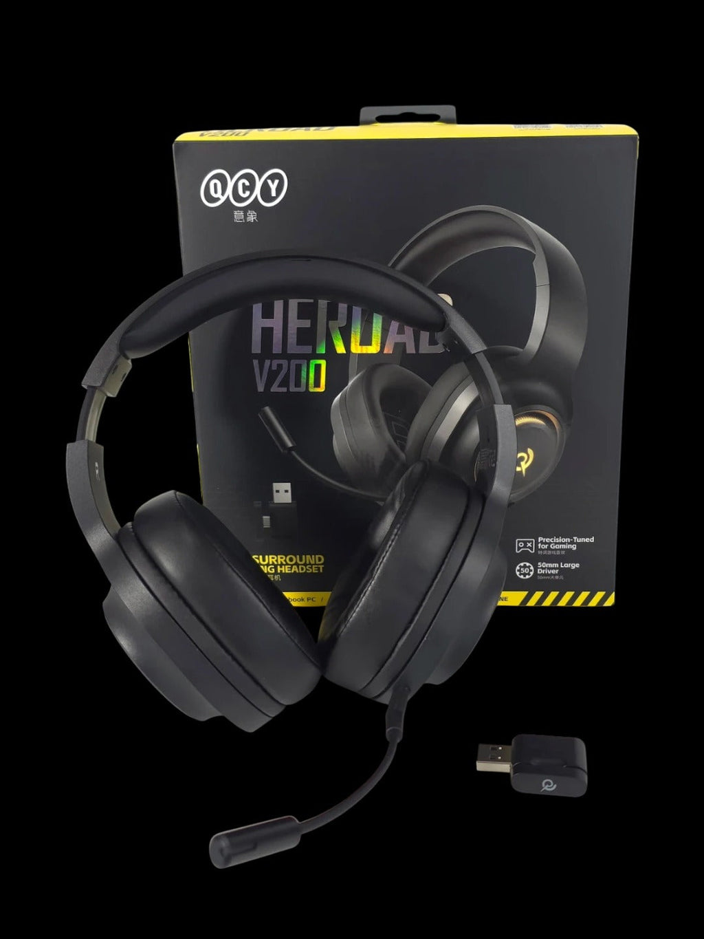 QCY H3S Wireless Headphones  Immerse Yourself in Pure Sound