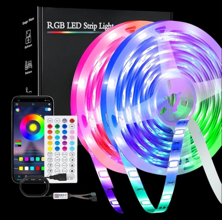 RGB LED Strip Light  Instant Ambient Lighting