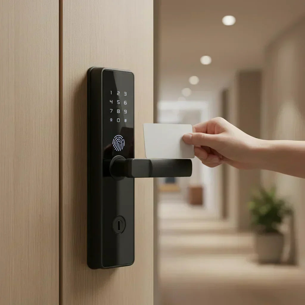 MOES Smart Door Lock  Secure Your Home with Remote Access