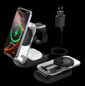 Station de Charge 3-en-1 - Chargez tout avec style!